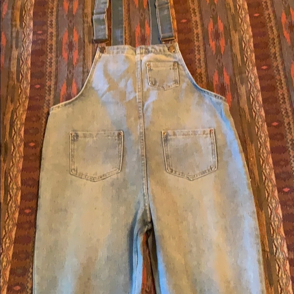 Super cute new denim overalls